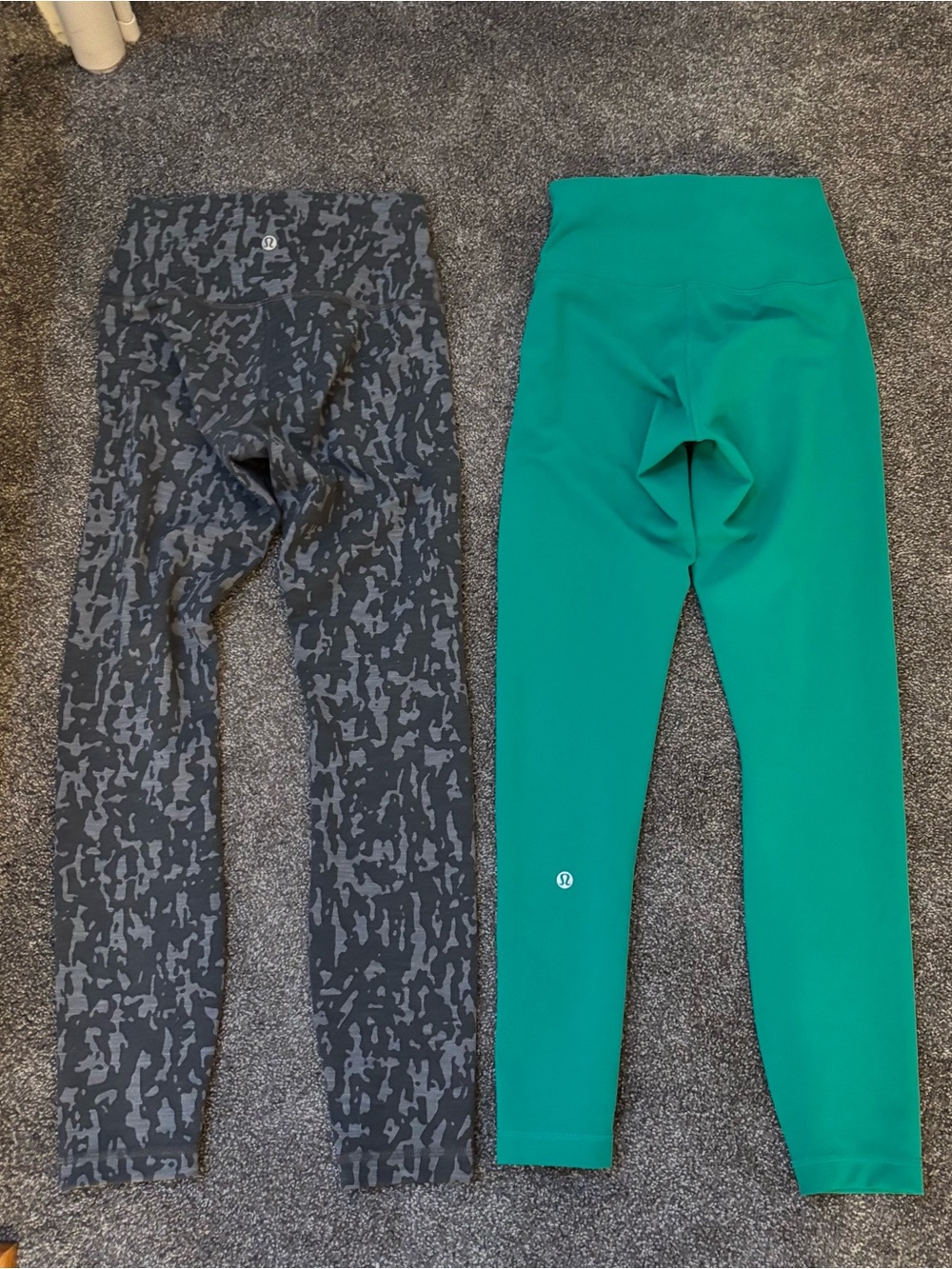 Lululemon sz 4 Wunder train 25” high rise legging BUNDLE